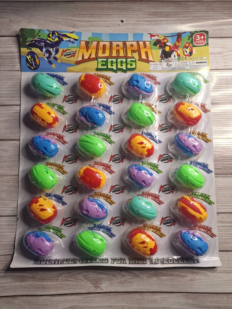 Huevos transformers chicos