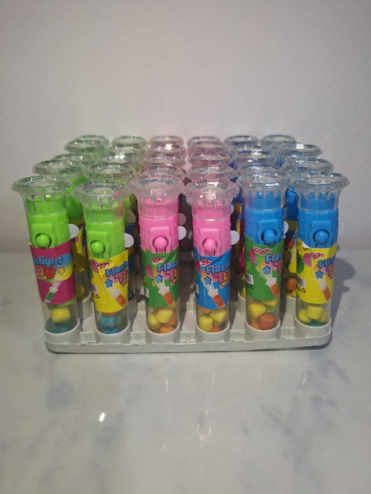 Pastillas con linterna