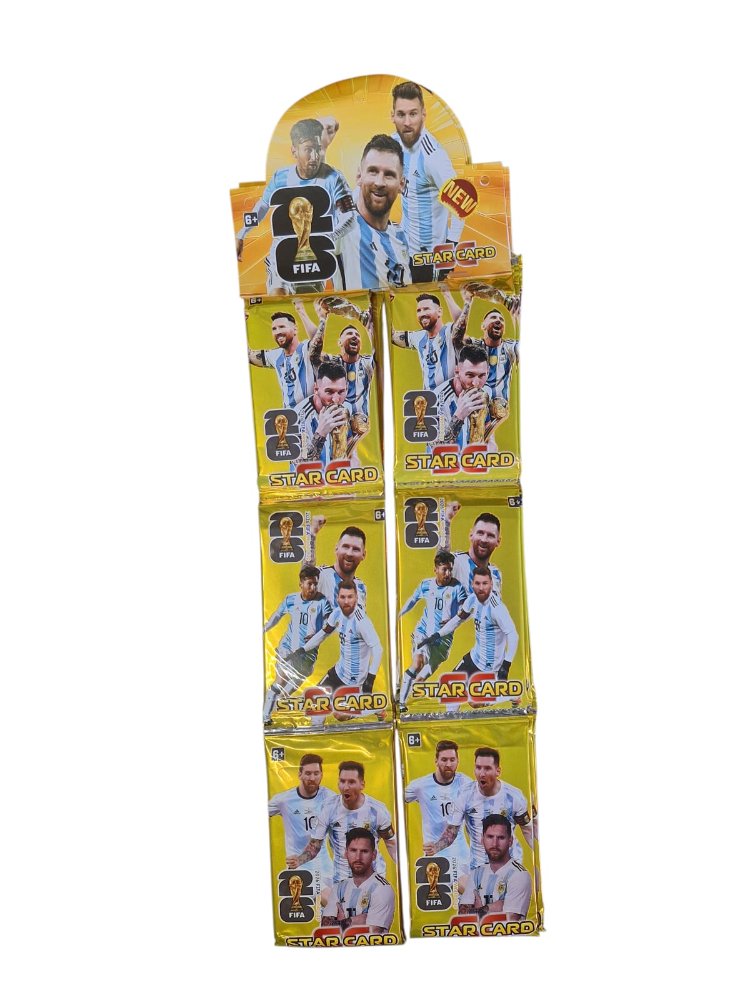 Cartas selección doradas