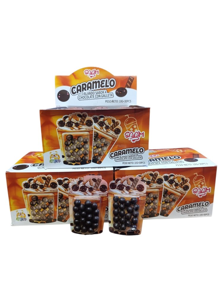 Nucita bolitas de cereal bañadas