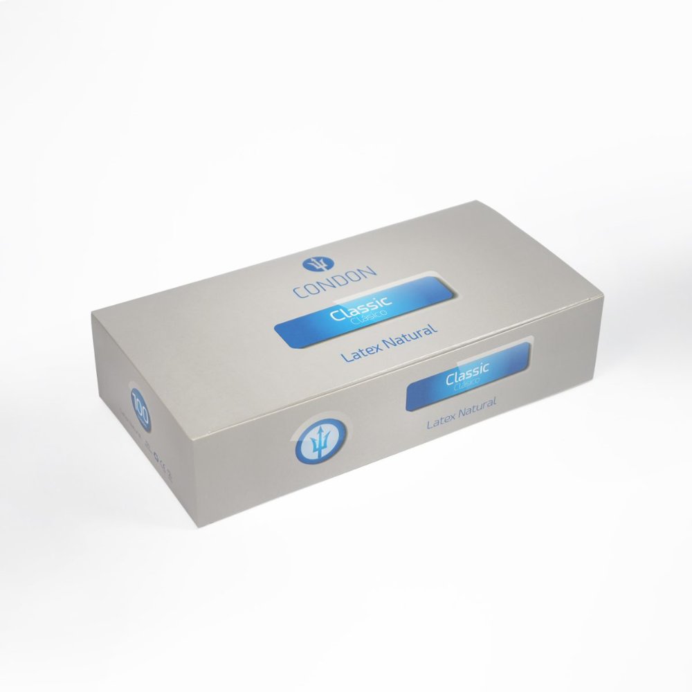Caja Condones Poseidon Lubricados x100 und