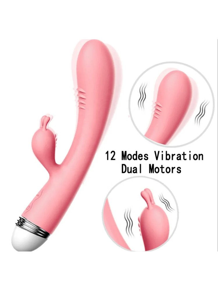 Vibrator We love doble estimulacion rosado Recargable ZF