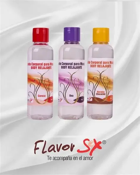 Aceite Corporal Flavor Sx Body para masajes Olores surtido