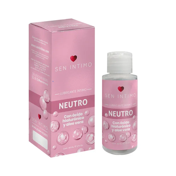 Lubricante Neutro con Acido Hialurónico y Aloé x 55ml Sen Intimo