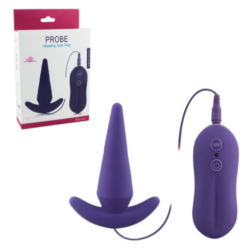 Plug Anal Vibrador Bakary Probe Aphrodisia