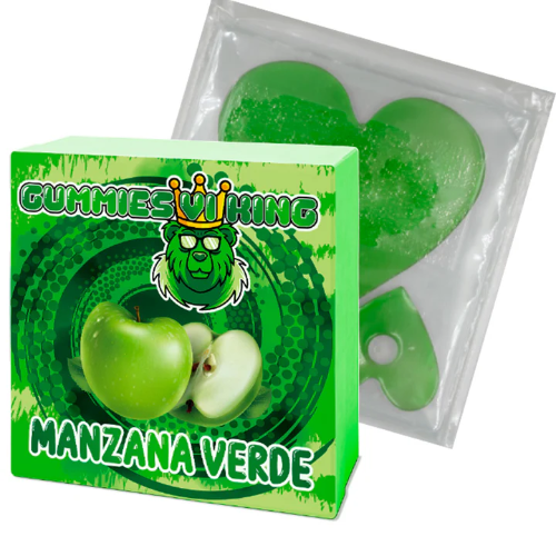 Ropa comestible Manzana Verde Gummies Vi King 60g