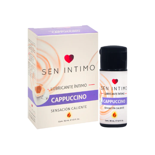 Lubricante Cappuccino Sensación Caliente x30 ml Sen Intimo