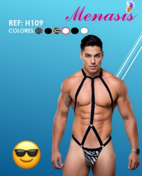 Suspensorio H109 con arnes pecho Menasis