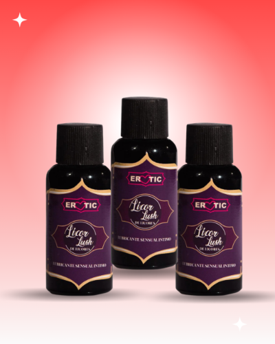 Lubricante Licor Lush 39ML Caliente sabores surtidos