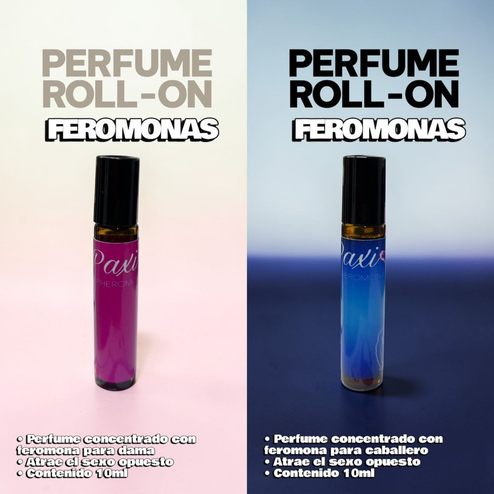 Perfume Roll on Paxion feromonas (dama y caballero)