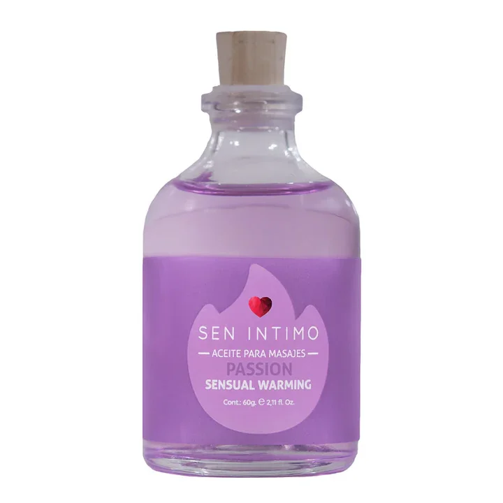 Aceite para Masajes Passion Sensual Warming x 60ml Sen Intimo