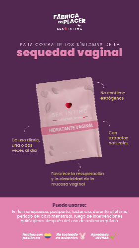 Hidratante Vaginal Sachet x 7 ML  Sen Intimo