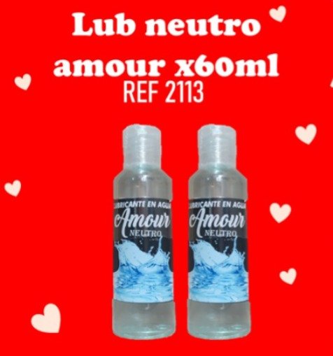 Lubricante Neutro Amour 60ml