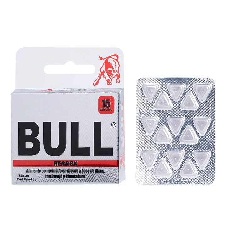Caja Energizante X Bull x 15 pastas