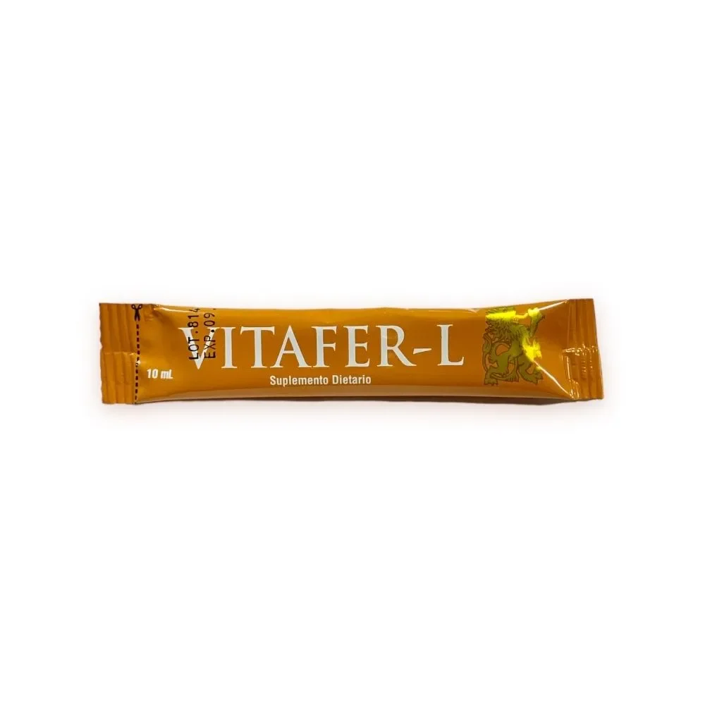 Sobre Vitafer 10ml Liquido para caballero