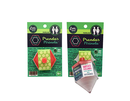 Pirinola Prendas Pareja Erotic games Grande