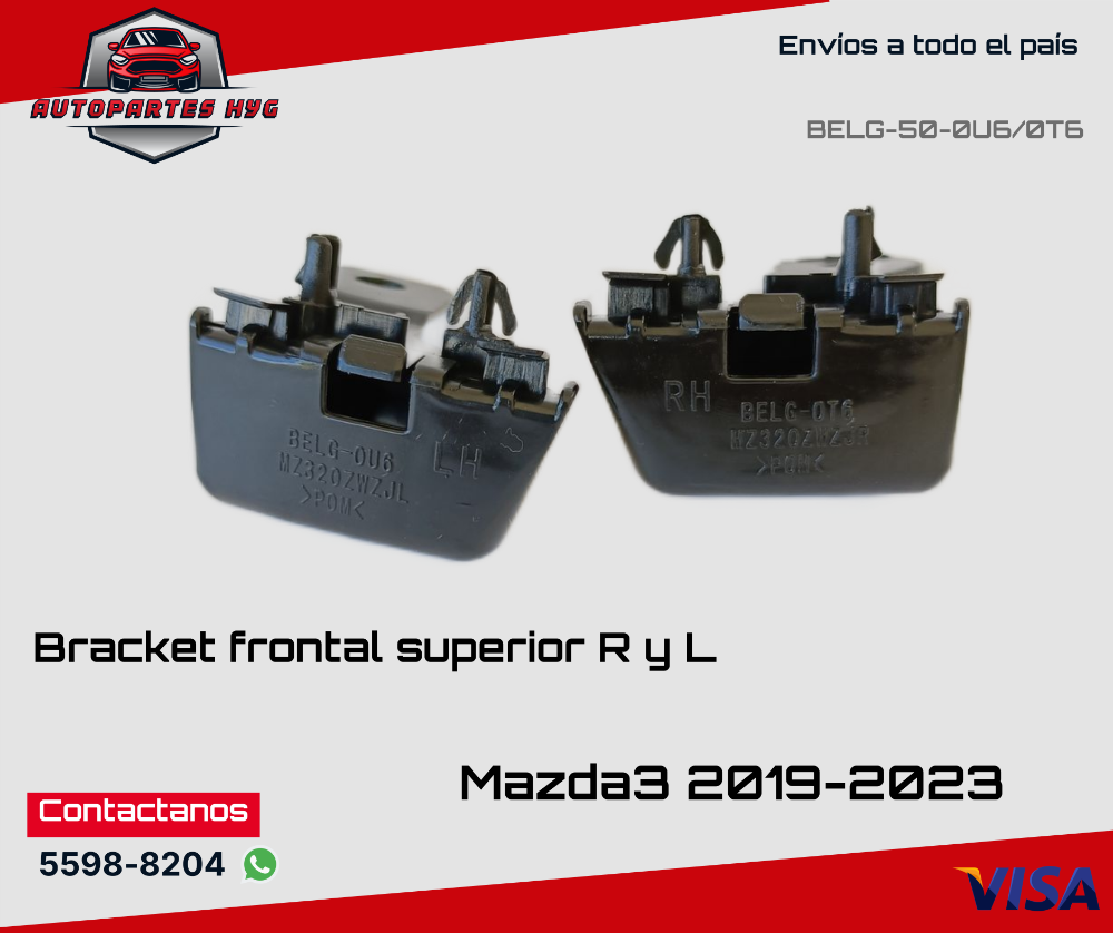 M3 Bracket superior LH