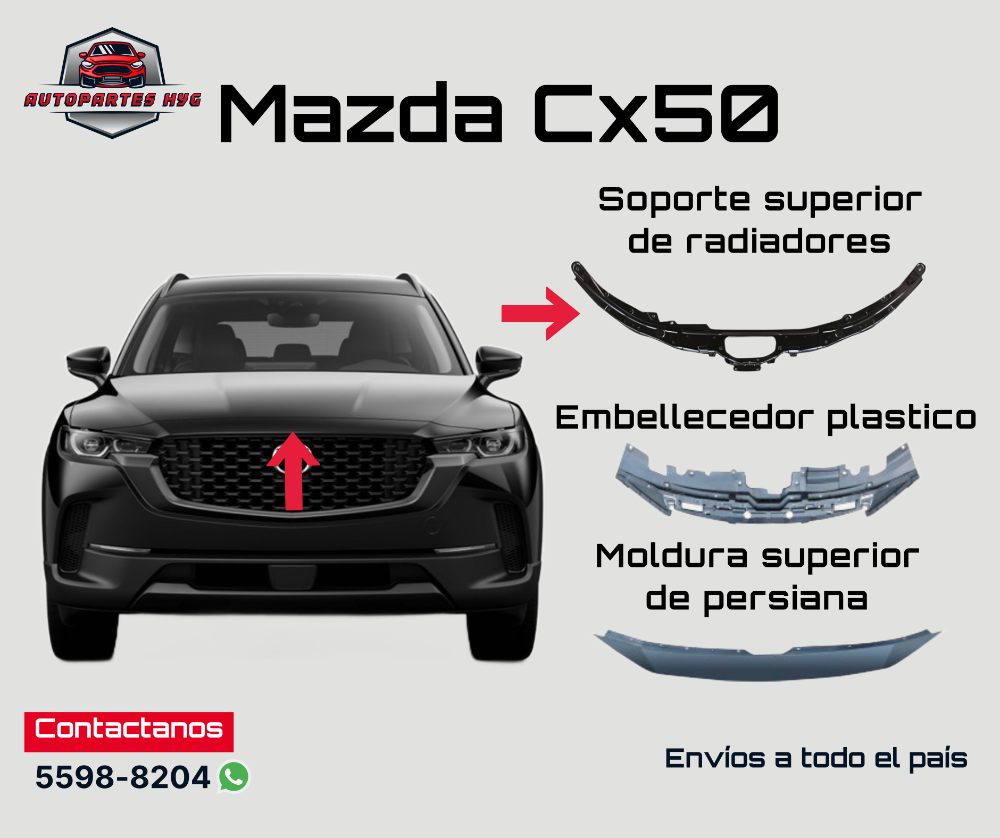 MCx50 Soporte Superior Matalico