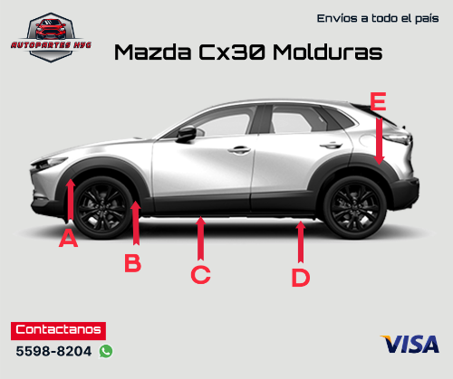 MCx30 Moldura D RH