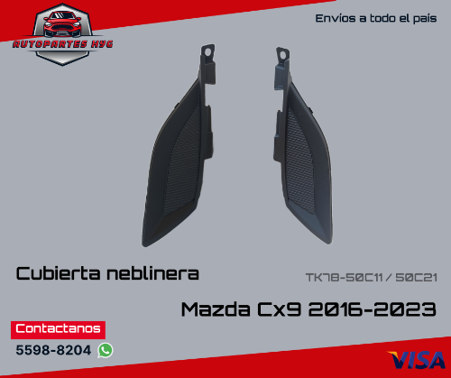 MCx9 Moldura bumper LH