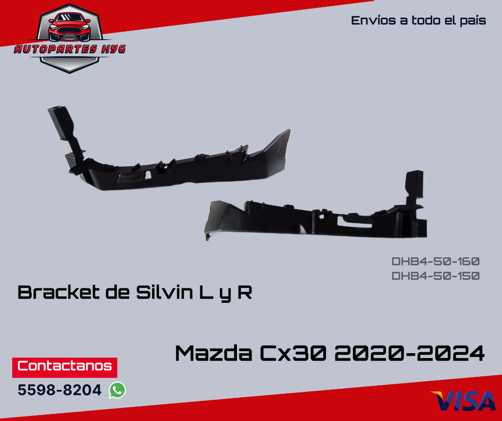 MCx30 Bracket Silvin RH