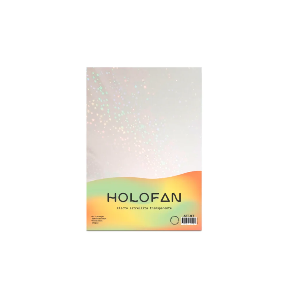 Holofan Estrellita Transparente