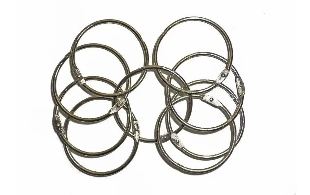 Aros Argollas P/carpeta Articulados Metalico 50mm