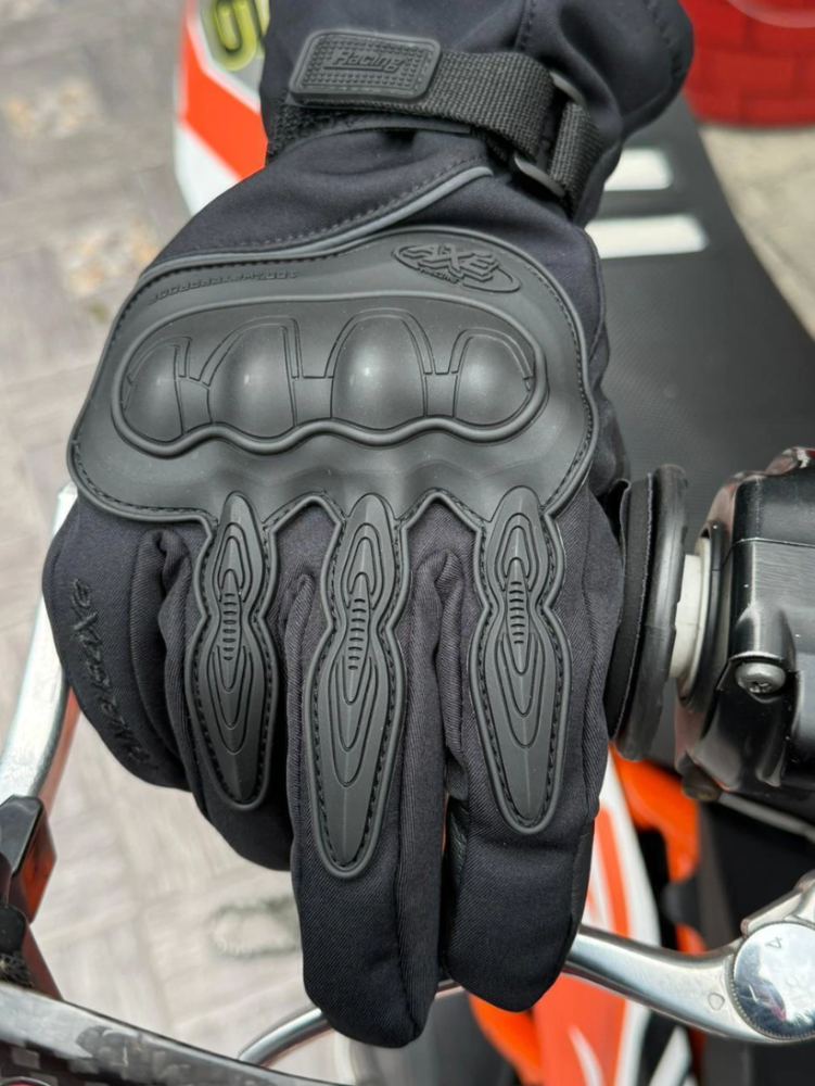 GUANTES IMPERMEABLES RACING NEGROS
