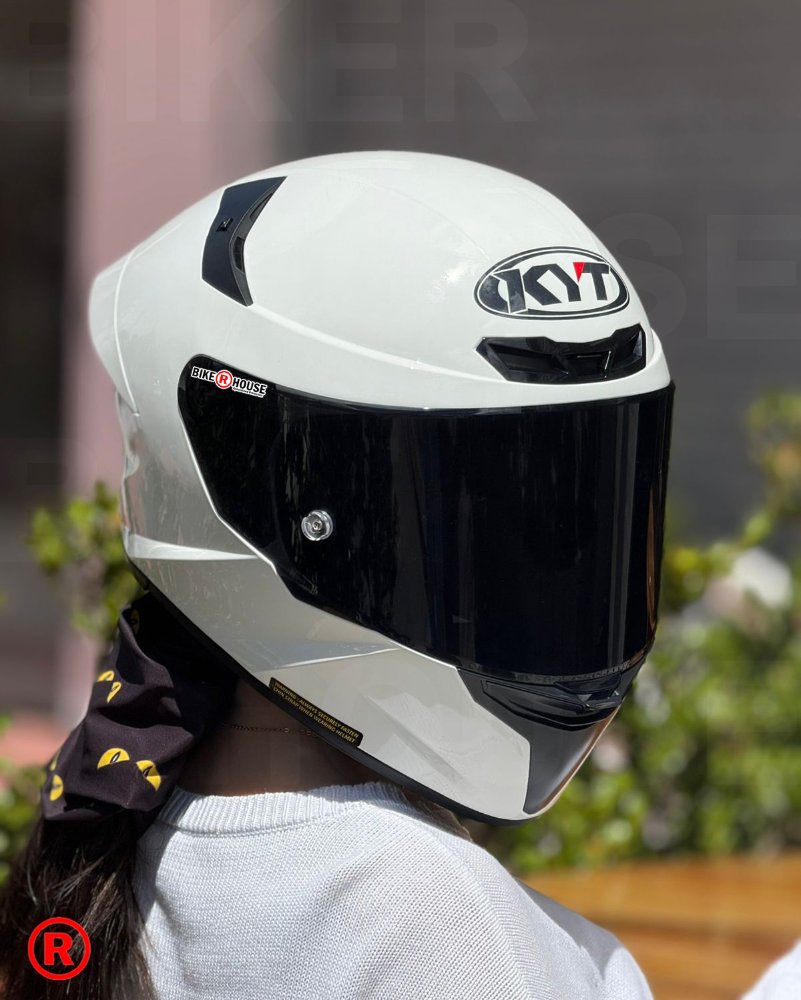 CASCO KYT TT REVO BLANCO
