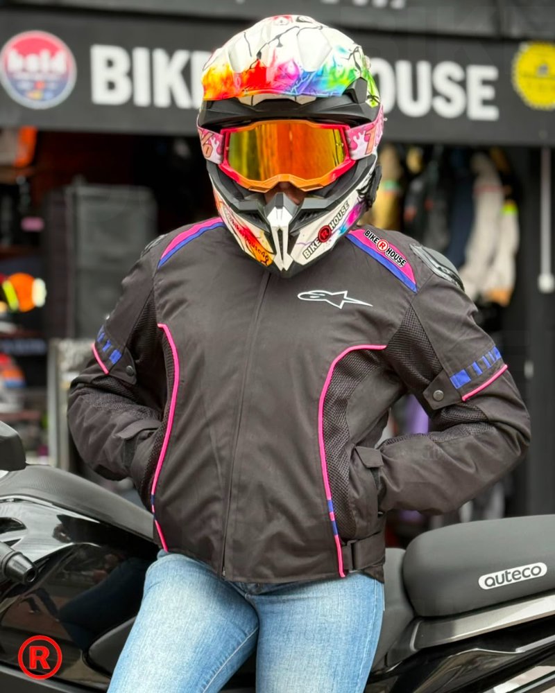 CHAQUETA CON PROTECCION  TOURING WP DAMA