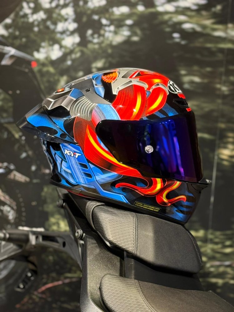 CASCO KYT TT REVO MAGNET BRILLANTE