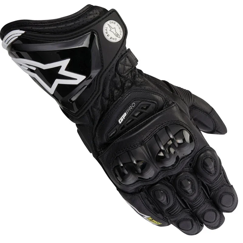 GUANTES GP PRO CAÑA LARGA NEGROS