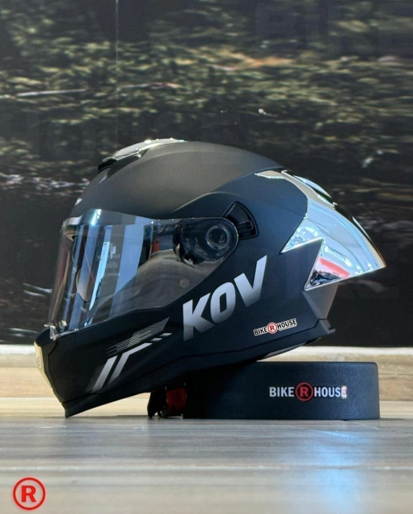 CASCO KOV XPLORER NEGRO MATE L