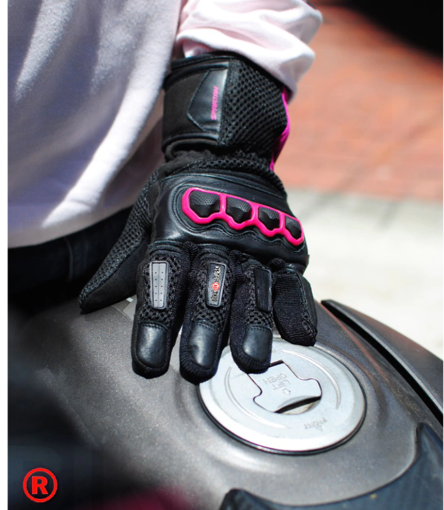 GUANTES SPARTAN MORADOS