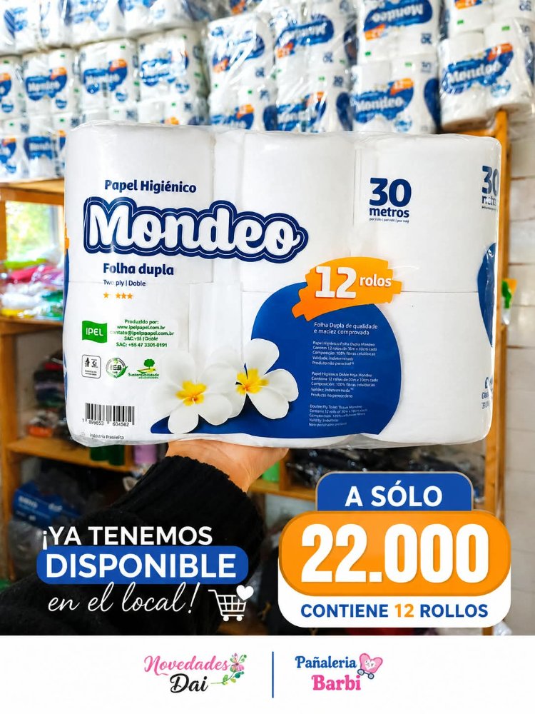 papel higienico mondeo