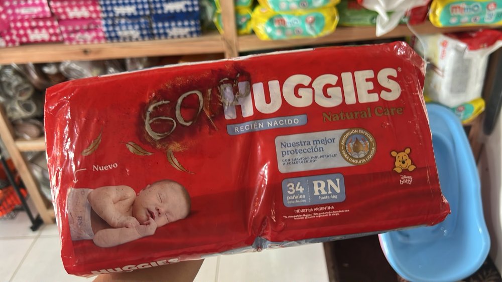 huggies rojo RN 34 pañales