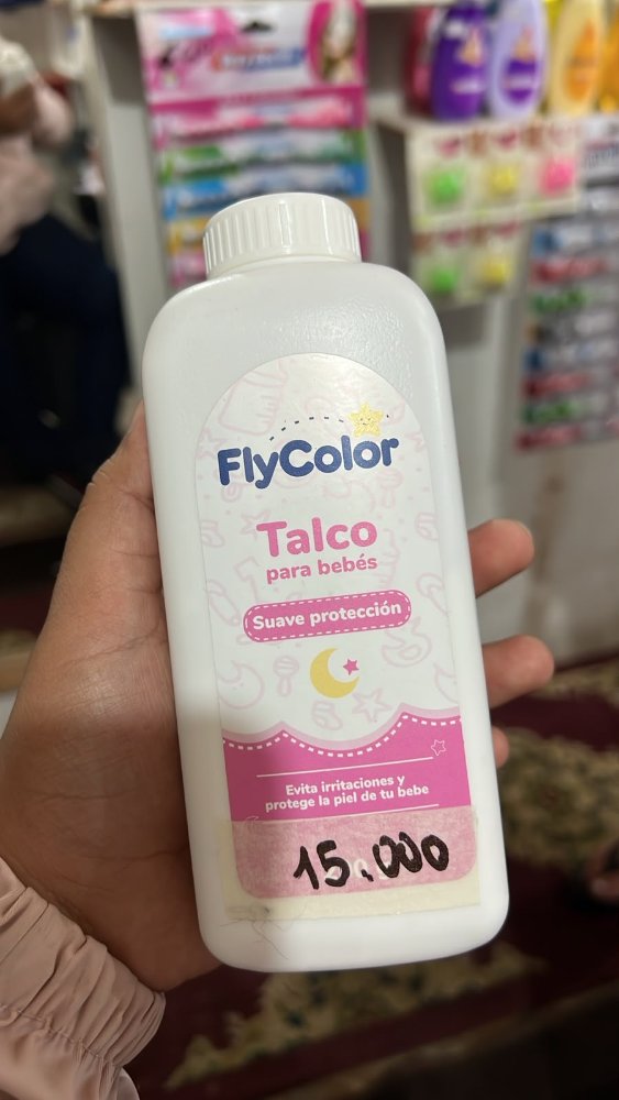 Talco para bebe