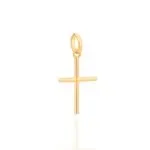 PINGENTE CRUZ BANHADO A OURO 18K 5400010000