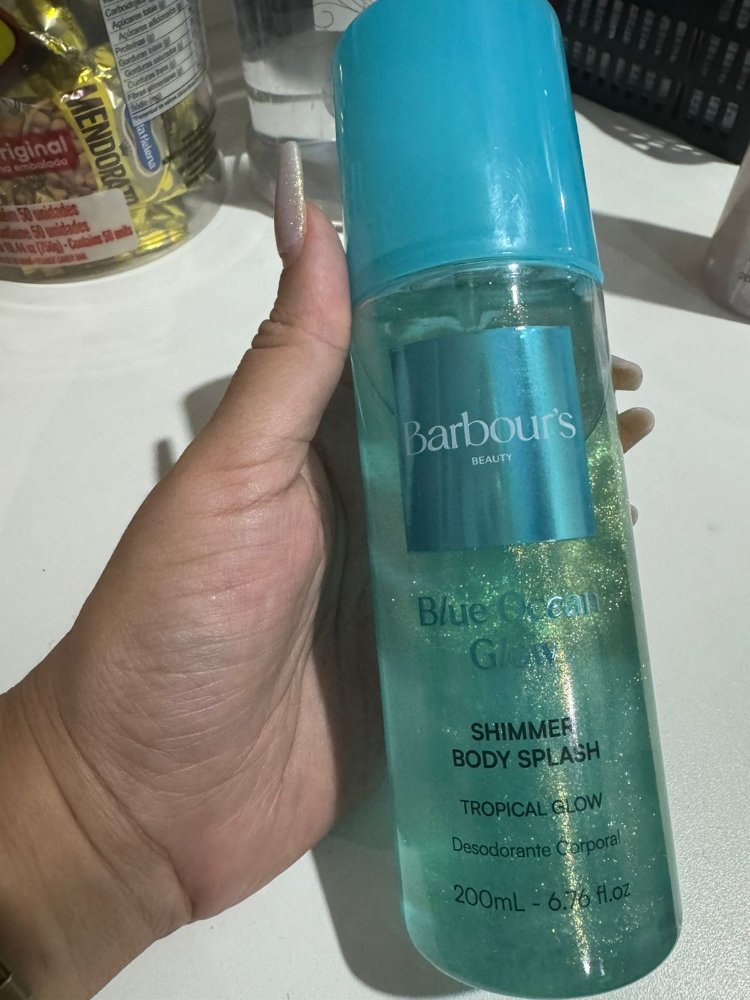 BODY SPLASH BLUE OCEAN GLOW- BABOURS