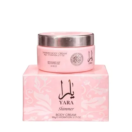 Pasta Hidratante Concentrada Shimmer Yara Rosé 90g - Isabelle La Belle