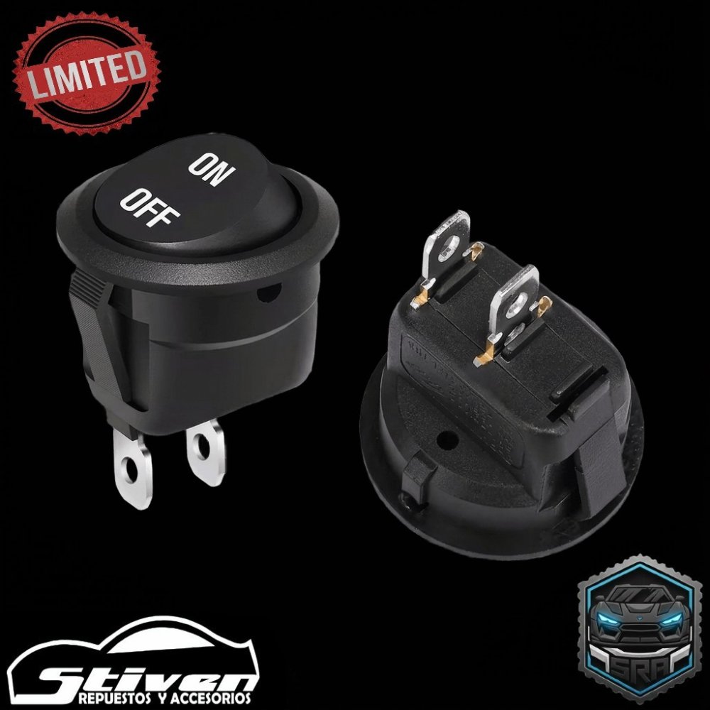 Botón/Llave de 1 Punto Redondo SRA