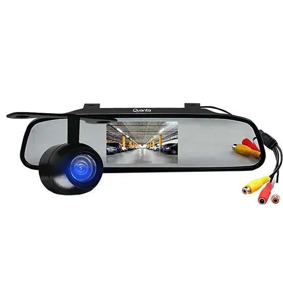 Cámara de Reversa con Display QTCRD500I QUANTA