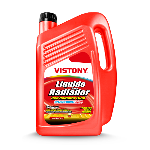 Líquido para Radiador Rojo 4L VISTONY