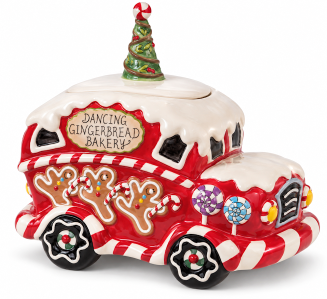 Tarro de Galletas de Galleta de Jengibre Bailarín