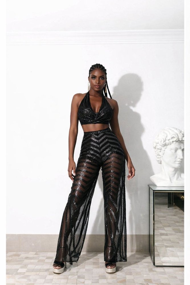 PANTALON MARTHA NEGRO S