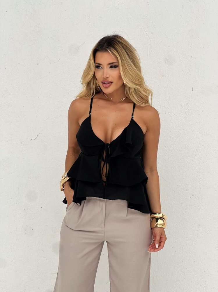 BLUSA LISA NEGRO