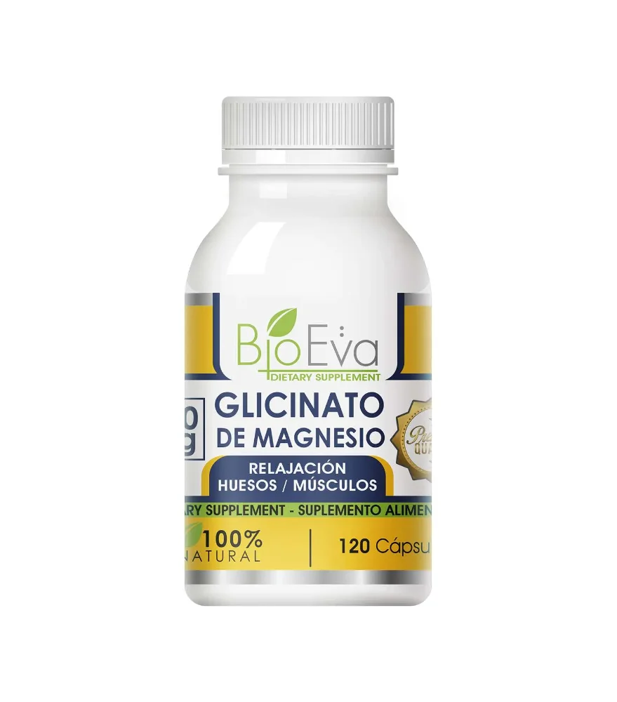 BIOEVA GLICINATO DE MAGNESIO 350MG 120 CAPSULAS