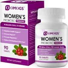OMOGS WOMENS PROBIOTIC 90 BILLON 90TABLETAS