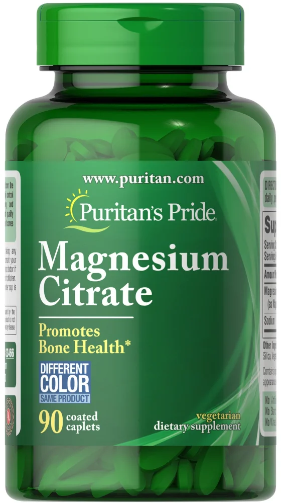 PURITANS PRIDE   MAGNESIUM CITRATE 400 MG 90 TABLATAS