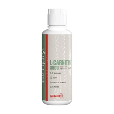 SIMPLY L-CARNITINE 3000MG 31 SERVI FRUIT PUNCH